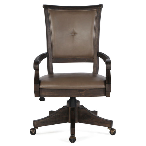 Sutton Place - Swivel Chair - Weathered Charcoal Magnussen Furniture