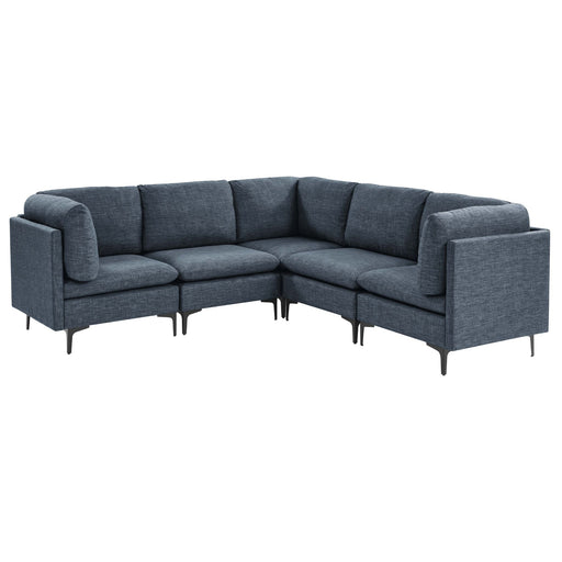 Upholstered Modular Sectional With Tall Legs Home Essentials