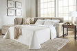 Bridgepoint - RAF Full Sofa Sleeper - Stone Signature Design by Ashley®
