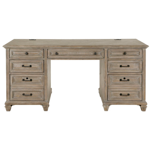 Lancaster - Executive Desk - Dove Tail Gray Magnussen Furniture