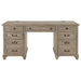 Lancaster - Executive Desk - Dove Tail Gray Magnussen Furniture
