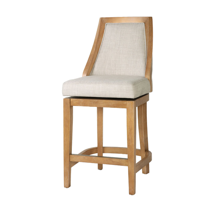 Swivel Counter Stool - Honey Oak New Ridge Home