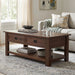 Monroe - Rectangular Coffee Table With Drawers - Brown Simpli-Home