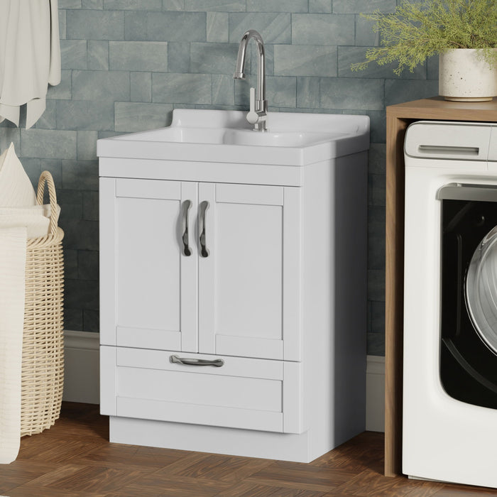Maile - All-In-One Laundry Utility Sink And Cabinet Simpli-Home