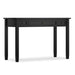 Warm Shaker - Writing Desk With Drawers - Black Simpli-Home
