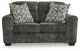 Lonoke - Loveseat - Gunmetal Signature Design by Ashley®