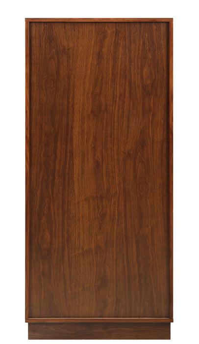 Standard Display Stand With Three Drawers - Brown