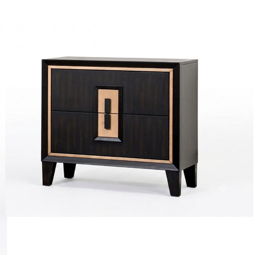 Bedside Nightstand - Espresso Home Essentials