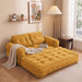 2 Seater Modular Corduroy Sofa With Chaise Lounge For Living Room Home Essentials