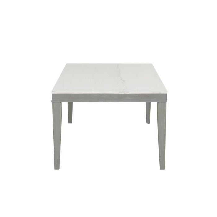 Essence - 70" Rectangle Dining Table With Marble Top New Classic