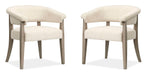 Braelyn - Upholstered Host Chair (Set of 2) - Dorian Gray Magnussen Furniture