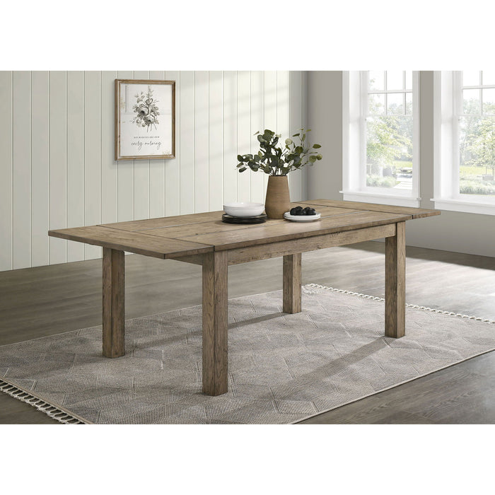 Cressley - Extension Dining Table - Light Oak Furniture Max