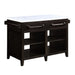 Darwid - Kitchen Island - Marble Top Top & Espresso ACME