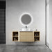 Mounted Bathroom Vanity With Art Sink, 2 Storage Shelves, Soft Close Door Home Essentials
