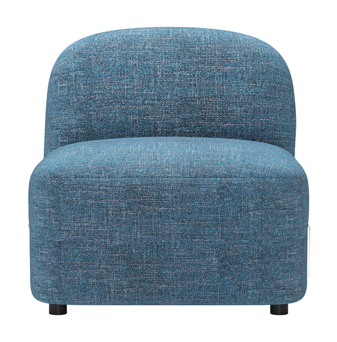 Cleo - Middle Chair - Blue Zuo Modern