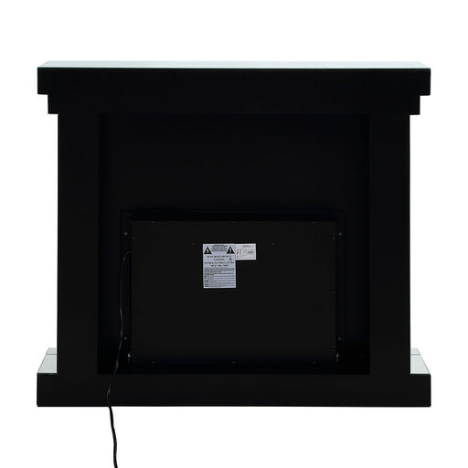 Noralie - 42" Fireplace - Mirrored & Faux Diamonds ACME
