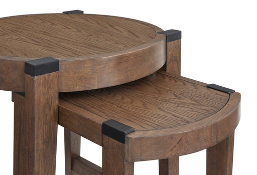 Kaysen - Nesting End Table - Dark Brown Magnussen Furniture