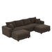 Modern Comfy Upholstered Sofa Cloud Couch & Deep Seat Couches Home Essentials