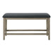 Upholstered Bench With Solid Legs 8th Street