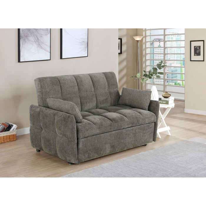Alvara - Tufted Cushion Pull Out Sleeper Sofa Bed Furniture Max