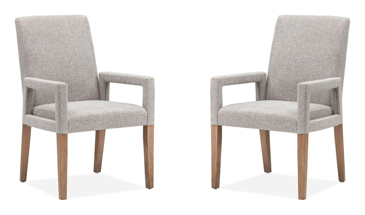 Lindon - Dining Arm Chair With Upholstered Seat & Back (Set of 2) Magnussen Furniture