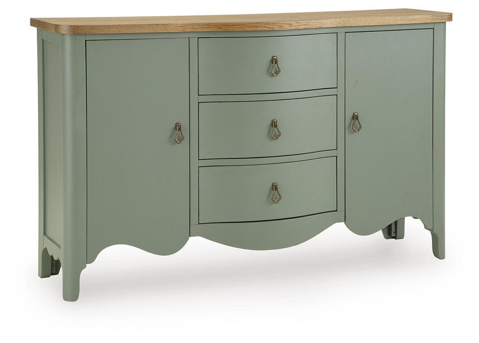 Actonville - Accent Cabinet - Antique Green Signature Design by Ashley®