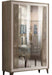 ArredoAmbra - 2 Door Glass Cabinet - Light Brown Arredoclassic Italy