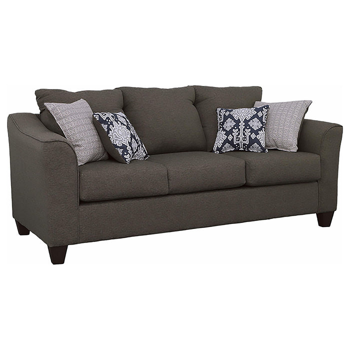 Ralston - Sofa With Accent Pillows - Gray Furniture Max