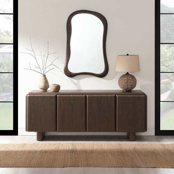 Lanza - Aceent Mirror - Dark Walnut ACME