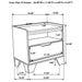 Packard - 1 Drawer Nightstand With LED Lighting And USB Charging - Oak Furniture Max