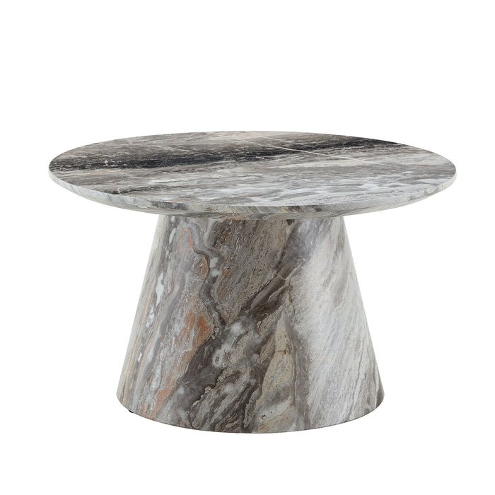 Circular Coffee Table With Adjustable Feet Home Essentials