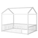 Montessori Floor Bed Frame With House Shape Hearth and Haven