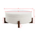 Round Storage Ottoman, Footrest Stool For Living Room Home Essentials