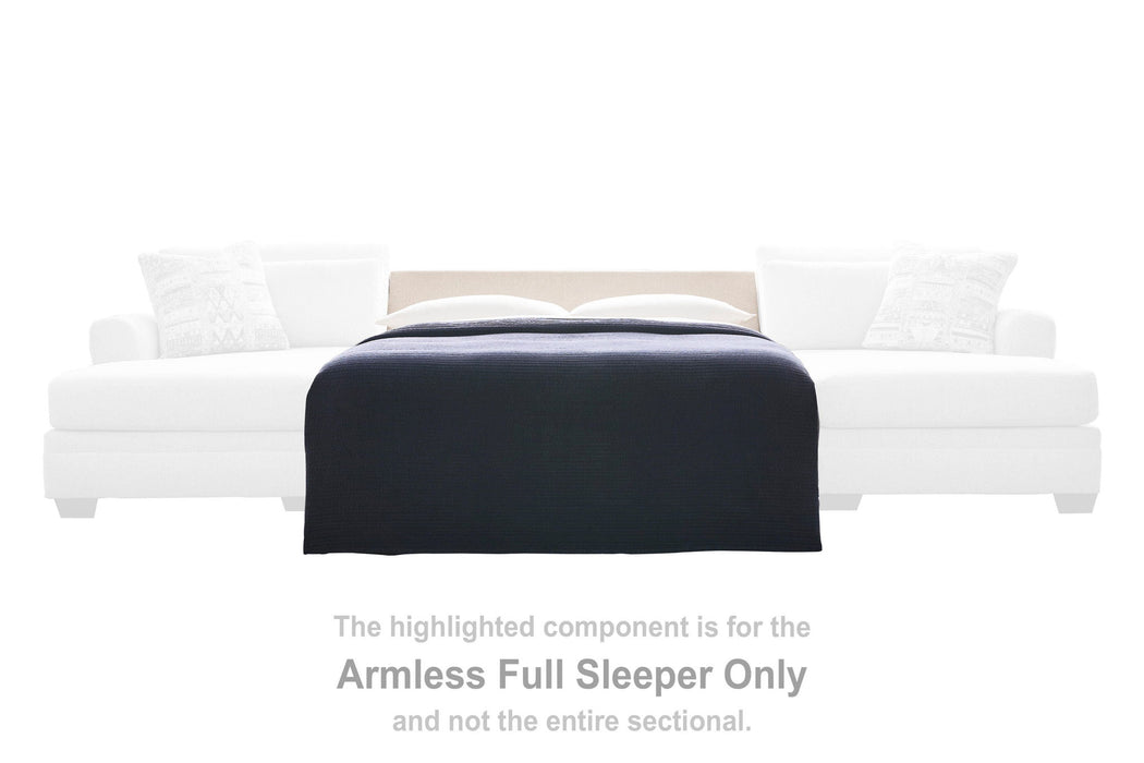 Mandi Point - Armless Full Sleeper - Marble Benchcraft®