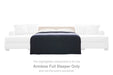 Mandi Point - Armless Full Sleeper - Marble Benchcraft®