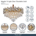 Michael Amini Lighting - Regalia 13-Light Crystal Chandelier - Gold Michael Amini