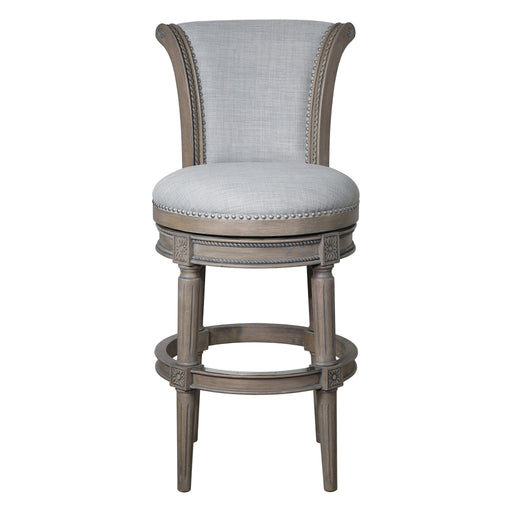Swivel Barstool With High-Back Home Essentials