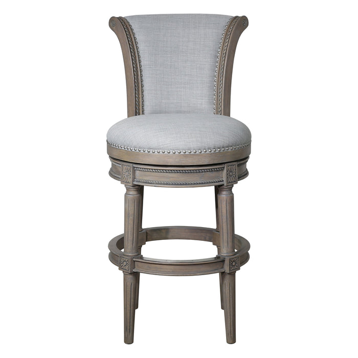 Swivel Barstool With High-Back Home Essentials