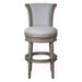 Swivel Barstool With High-Back Home Essentials