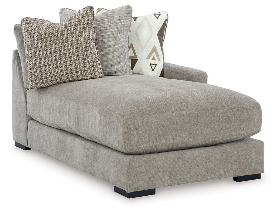 Aslan Court - Raf Corner Chaise - Pebble Benchcraft®