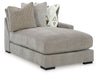 Aslan Court - Raf Corner Chaise - Pebble Benchcraft®