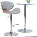 Marana - Multifunctional Handcrafted Bentwood Adjustable Swivel Bar Stool Simpli-Home