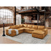 Large Square Arms Modular Sectional Home Essentials