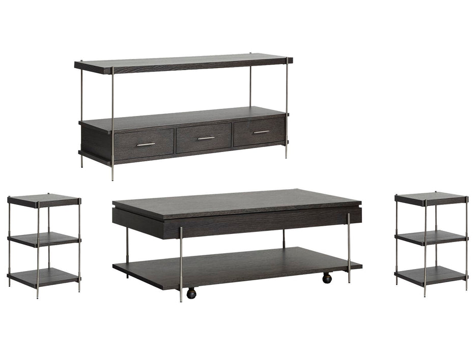 Spencer - Lift Top Storage Cocktail Table Set Magnussen Furniture