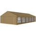 Outdoor Party Tent For Events - Brown Home Essentials