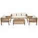 Patio Set Outdoor With Coffee Table And Cushions Hearth and Haven