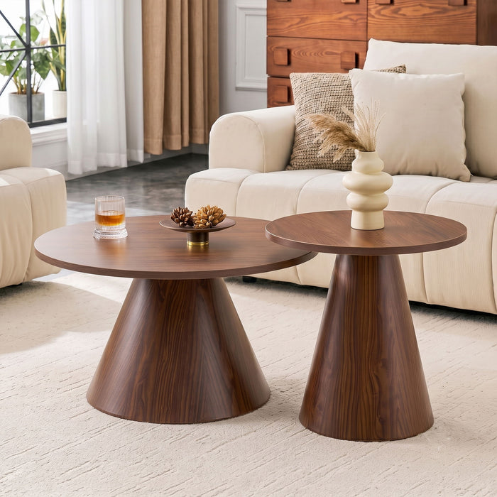 Modern Nesting Coffee Table Set For Living Room Home Essentials