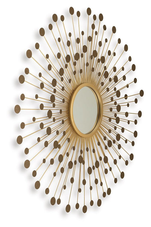 Morwenna - Accent Mirror - Bronze / Gold Finish Signature Design by Ashley®