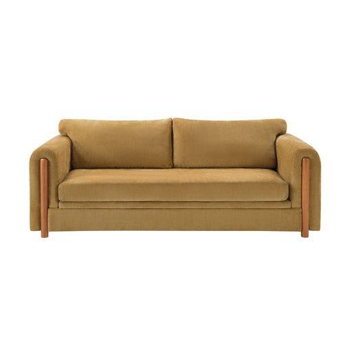 Modern 3 Seater Upholstered Couch Sofa For Living Room Noble House