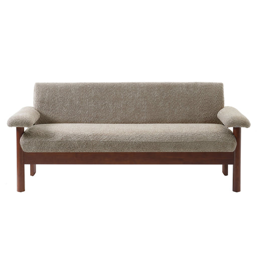 Loveseat Sofa 2 Seater Couch With Armrest Pillows Noble House